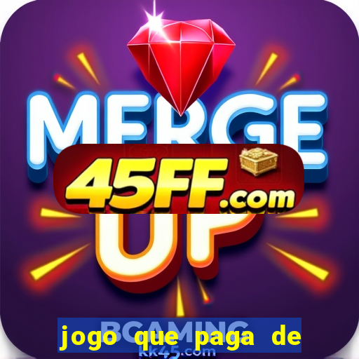 jogo que paga de verdade no pix